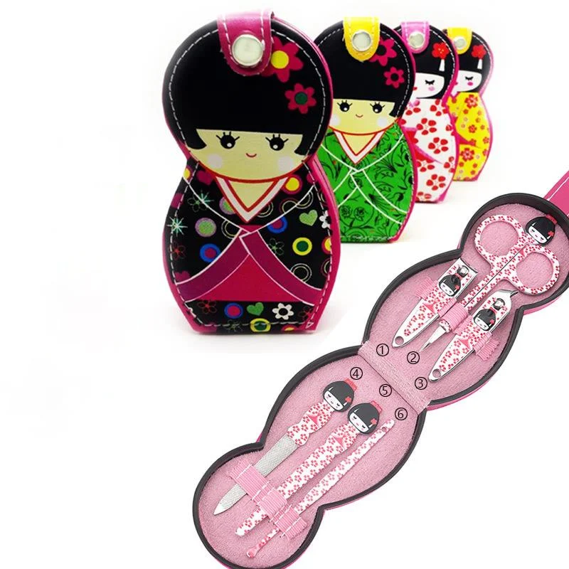 Manicure Nail Scissors 6pc/Set Russian Doll Pedicure Nail Tool Travel Kit Clipper Tip Cutter Care Clipper Grooming Portable Toe Nail Clipper Nail Clipper Set Nail Scissors Set Nail Clippers Manicure Set Manicure Sets Manicure Nail Clipper Set Nail Clippers Kit