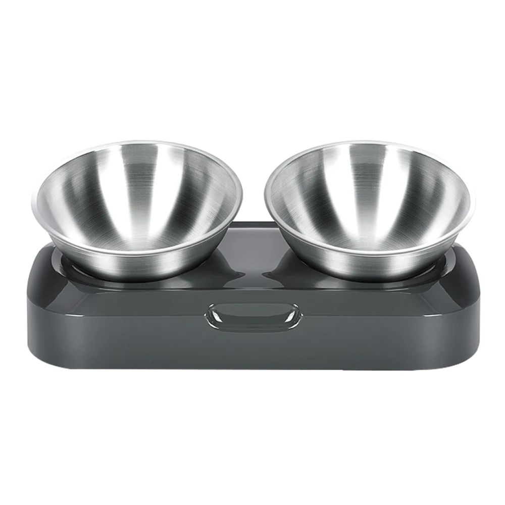 Stainless Steel Pet Bowls with Stand12