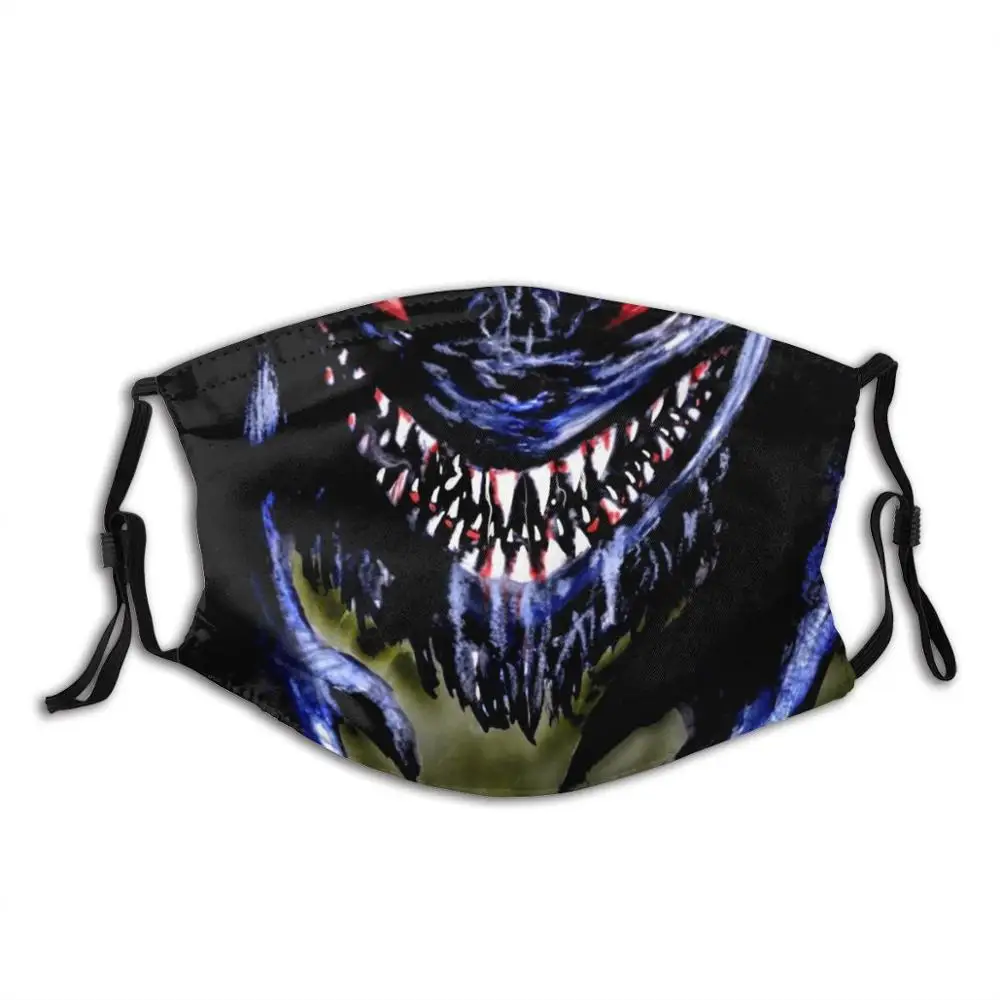 Critters Funny Cool Cloth Mask Comics Horror Monster Movie Retro 2 Halloween Space Ship Sci Fi Vintage Science Fiction | Аксессуары для