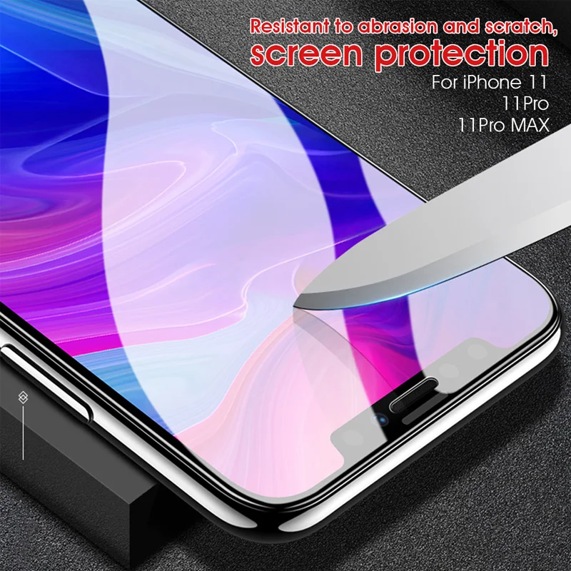 iphone 11 pro max стекло 3 в 1 защитное прозрачная пленка для объектива камеры promax