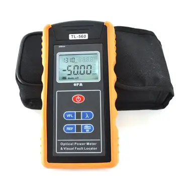 

FTTH TL-560 optical light source -70-+10dBm Optical Power Meter With SC FC Connector and 1mW Visual Fault LLight Source machine