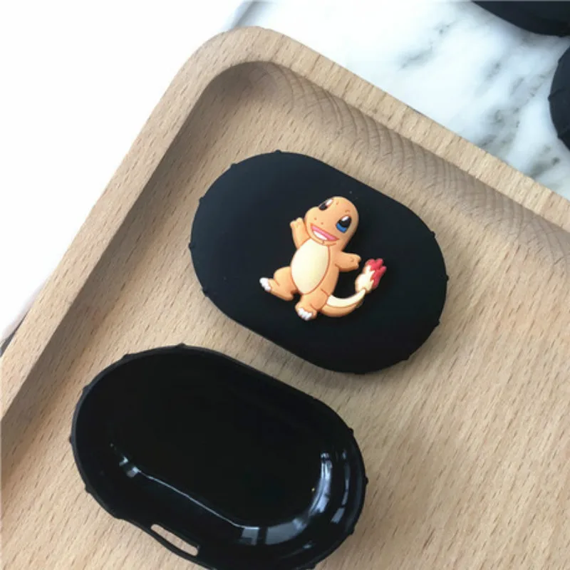 Милый силиконовый чехол с застежкой для Red mi AirDots воздуха в горошек чехол Обложка Беспроводной Bluetooth чехол s Мягкий чехол из термополиуретана - Цвет: 4