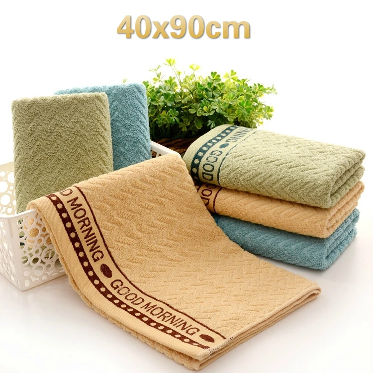 

40x90cm Simple Cotton Jacquard Plain Washcloth Bathroom Bathrobe Gym Yoga Sweat Towel Beach Sun Long Towel Lovers Gift Toalla