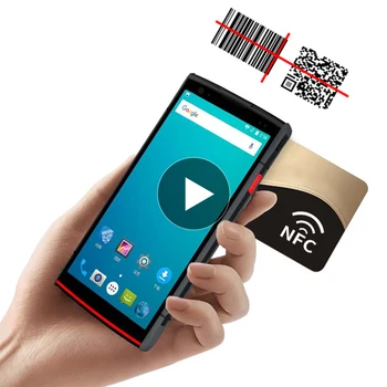 

Manufacturer Price 5.5 inch Android 8.1 OS Rugged Mobile Phone Handheld Smart Phone PDA with 2D Honeywell Barcode Scanner