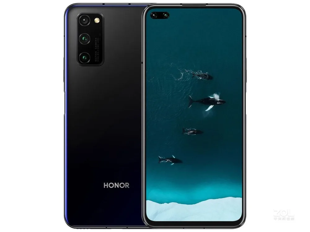 Новинка,, Honor V30, 5G, смартфон, 6,57 дюймов, Kirin 990, четыре ядра, 8 Гб ram, 128 ГБ rom, Android 10,0, МП, 5 камер, отпечаток пальца, телефон