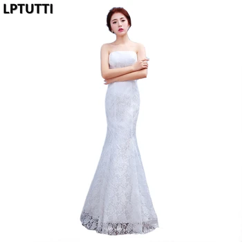 

LPTUTTI Lace New Plus Size Princess Bridal Marriage Gown Bride Simple Party Events Long Luxury Wedding Dresses