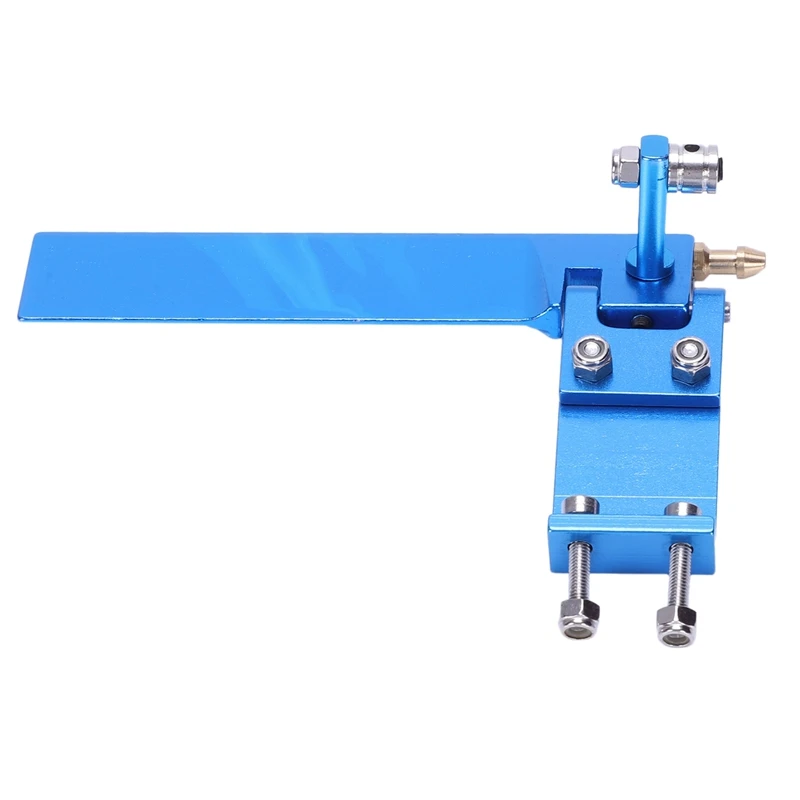 Aluminum Long Rc Boat Rudder With Water Pickup Absorbing Steering For Electric Gas Remote Control Model Parts Cnc(Blue 95Mm) Aluminum Long Rc Boat Rudder With Water Pickup Absorbing Steering For Electric Gas Remote Control Model Parts Cnc(Blue 95Mm)