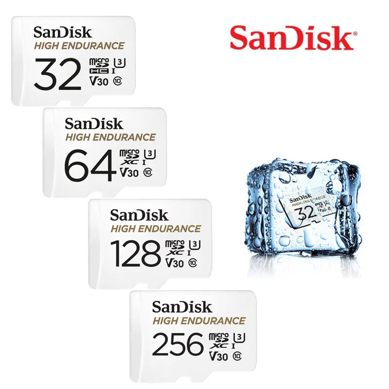 Original SANDISK HIGH ENDURANCE High Speed Driving recorder micro SD CARDS memory card video monitoring 32GB 64GB 128GB 256GB