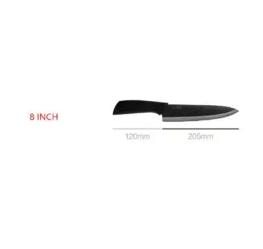 8inch Нано керамический нож Xiaomi Mijia HuoHou набор кухонных ножей 4 шт. нано-Керамический Фруктовый нож 4 6 8 дюймов печь тоньше окружающей среды - Цвет: 8inch