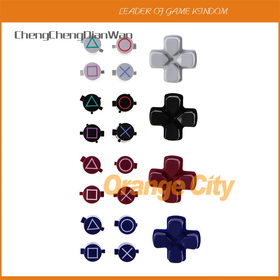 1SetPlasticbuttonForps4ABXYButtonsCircleSquareTriangleABXY