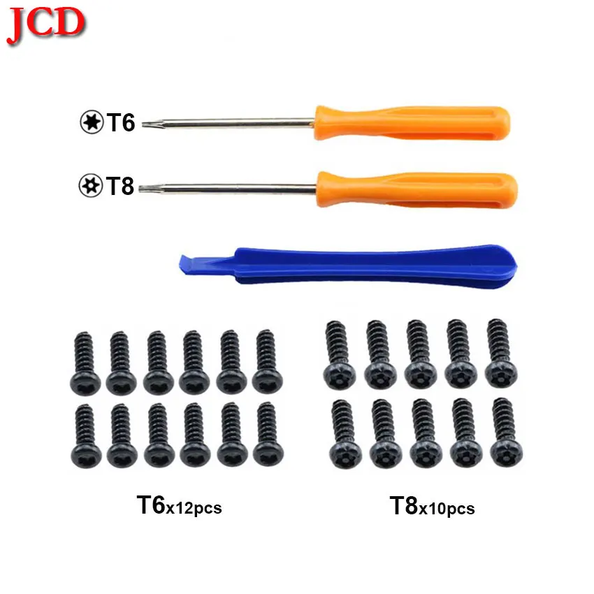 

JCD Game Tools Kit For Xbox One X S Slim / Elite Controller Torx T8H T6 Screwdriver Tear Down Repair Tool with T6 T8 Screws