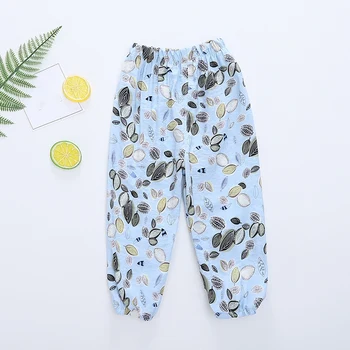 

Kid Anti-Mosquito Pant Beam-leg Pants Thin Summer Pant for Girls Boys Baby Mosquito-proof Pants