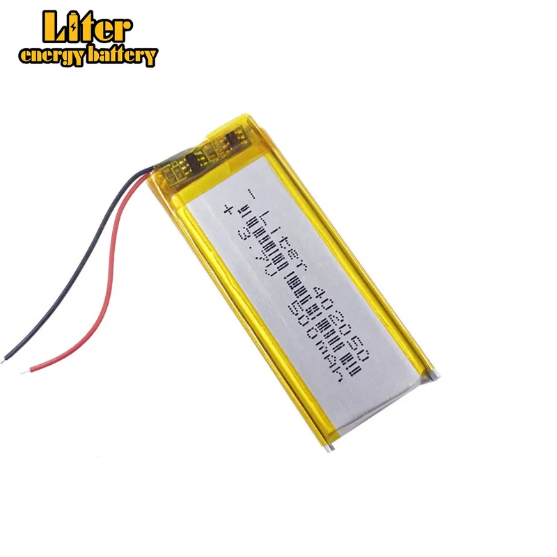 Polymer battery 3.7V 402050 042050 500MAH MP4 MP5 GPS DVD X19MP3 battery headset