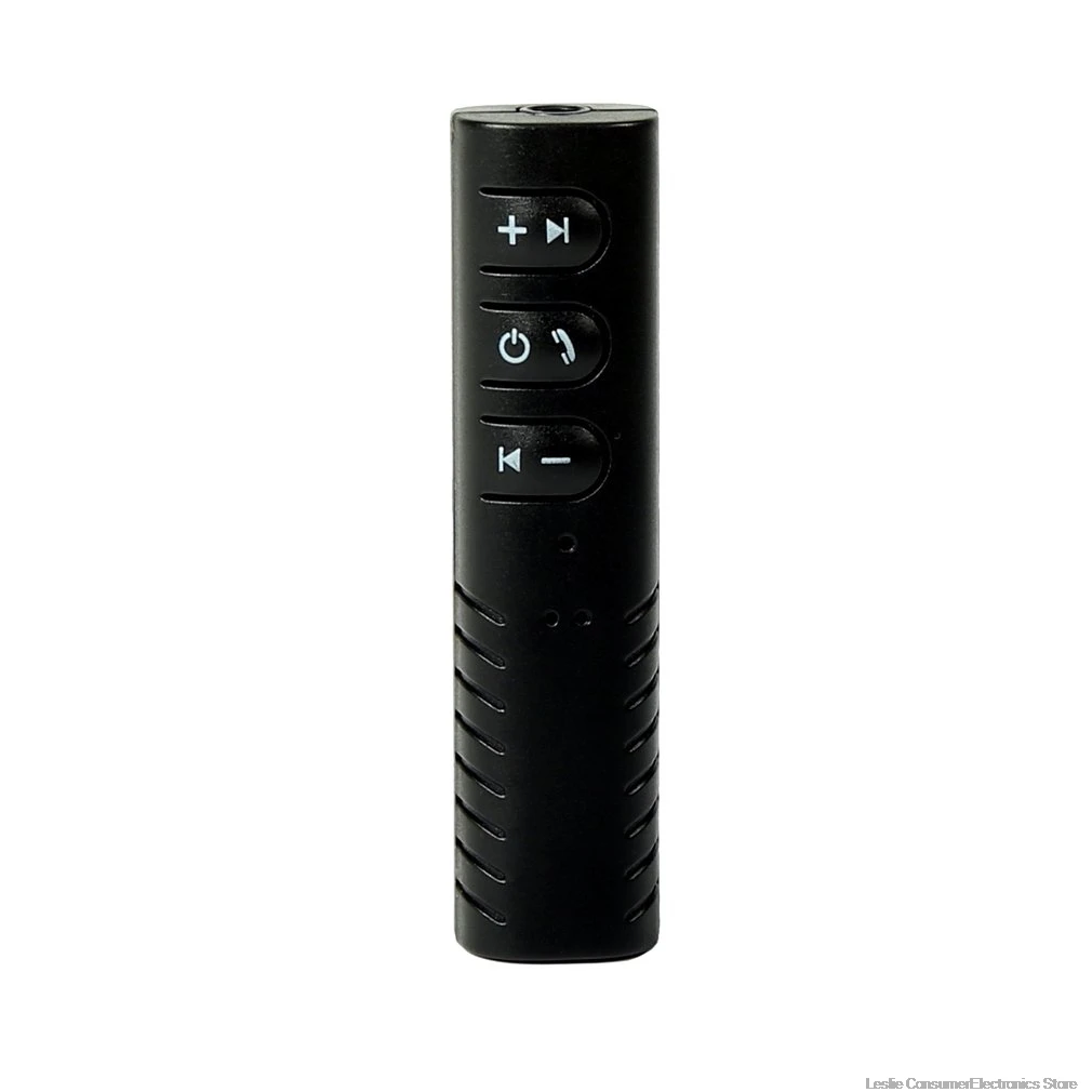 Черный 1 шт. bluetooth-приемник Автомобильный Bluetooth AUX 3,5 мм музыкальный Bluetooth аудио приемник для гарнитуры вызов автомобильный передатчик Авто адаптер - Цвет: Черный