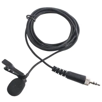 

Professional Lavalier Lapel Tie Clip Cardioid Condenser Microphone For EW100 series Wireless BodyPack Transmitter 3.5mm Lockable