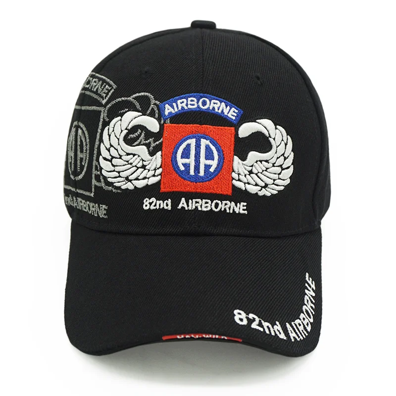 KUNBKANG Новое поступление Airbone армейская шапка тактическая Мужская бейсболка Snapback Gorras Hombre Регулируемый Дальнобойщик шапка s Casquette Homme