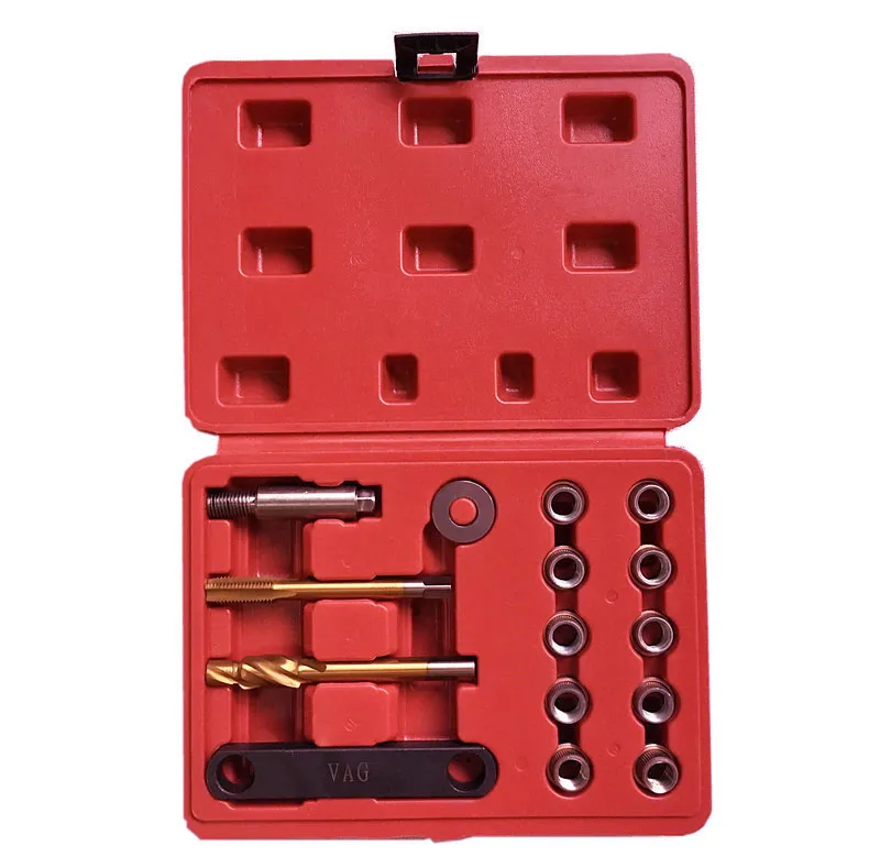 

15PC Brake Caliper Teeth Thread Repair Tool Brake Thread Repair Device Profession Repair Tool