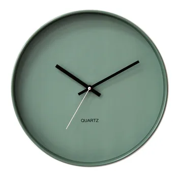 

Silent Electronic Wall Clock Simple Living Room Modern Macaron Watch Wall Digital Bedroom Kitchen Klok Saat Home Decor 50ZB50