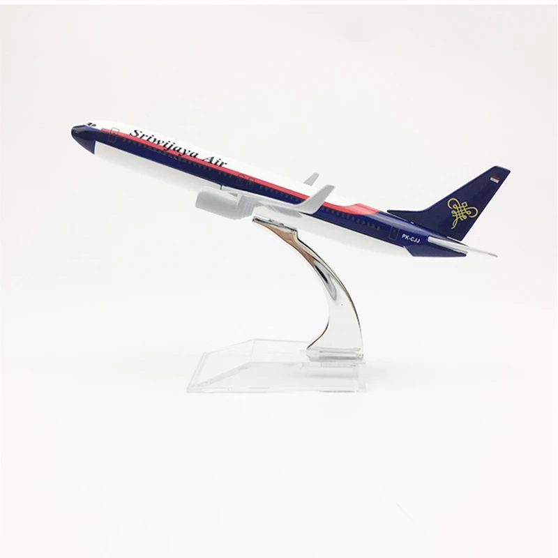 16 см Индонезия Sriwijaya Air B737 авиакомпании самолёт литый под давлением металлическая