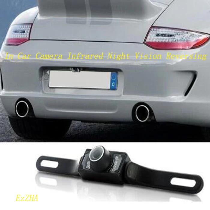

Upgrade Car Camera Long License Plate Camera Plug Car Accessories Infrared Night Vision Reversing Camera 170 Degree Waterproof