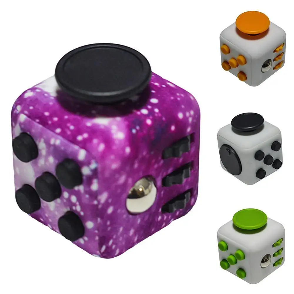 

Creative Stress Relief Hand Toy Anti-Anxiety Magic Square Spinner Puzzle Cube Dice Adult Kid Desk Game Toys Gifts