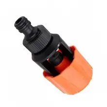 30 мм оранжевый универсальный кран для садового шланга Соединительный кран адаптер для садовой кухонной ванны