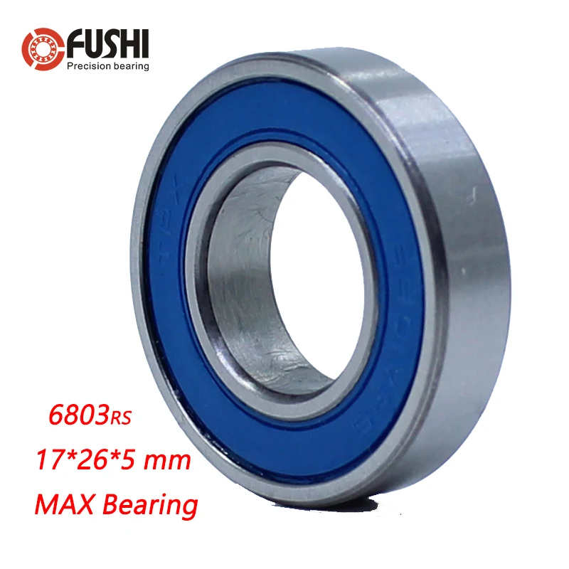 6803-2RSV MAX подшипник 17*26*5 мм (1 предмет) полная шары велосипед сводной ремонт Запчасти 6803 2RS RSV шарикоподшипники 6803-2RS
