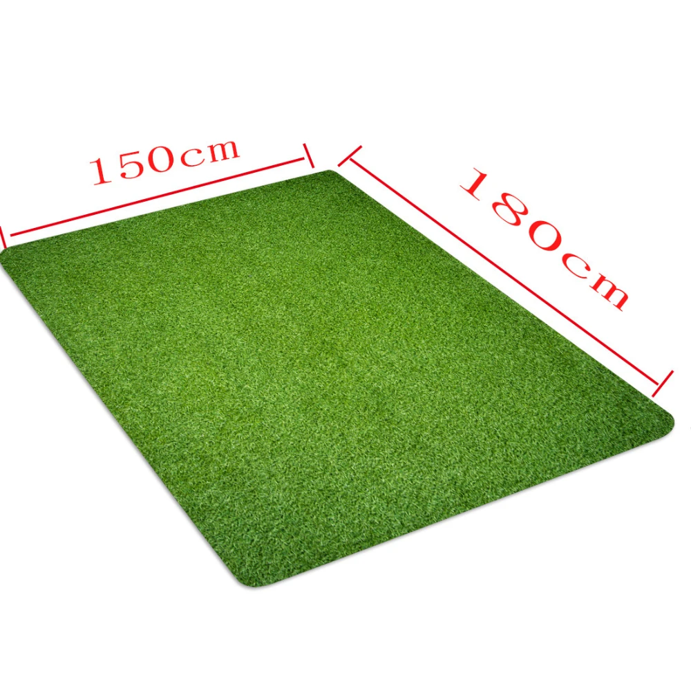 Modern and Simple Imitation Green Lawn Grass Mats, Green Carpets Rug, Flannel Soft Mats, Non-slip Mats for Living Rooms 4