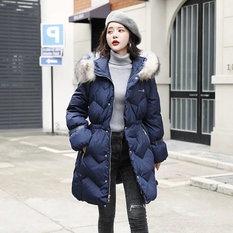 

Jacket Women 90% White Duck Down Coat Winter Down Jacket Women Jacket Korean Puffer Jacket Casaco 8910 YY1286