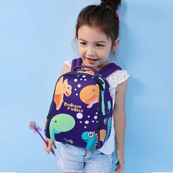 

Kindergarten Children's Backpack Cute Animal Small Schoolbag Boy 1-3-6 Years Old Female Baby Cartoon Dinosaur Backpack