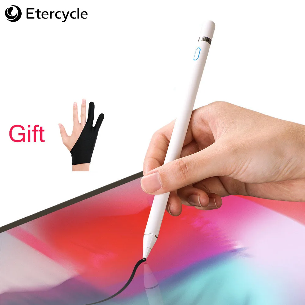 

High quality Active Capacitive Pen High Precision Stylus Mobile Phone Tablet Stylus for iphone ipad metal Magnetic Drawing Pen