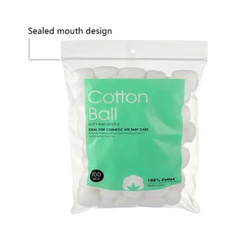

2pcs 200/bag Pure Cotton Balls Make Up Nail Polish Remover Absorbent Cotton Balls 2020 New