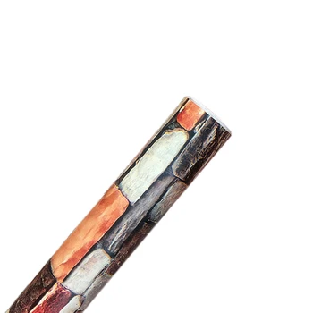 

9.8M Self Adhesive Wallpaper Brick PVC Wall Stickers Waterproof Brick Wall Paper for Living Room Kitchen Bathroom Bedroom Decor