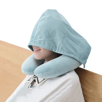 

Nap Pillow Slow Rebound Memory PP Cotton Breathable With Hole Lunch Break Pillow Travel Office Table School Desk Sleeping Pillo