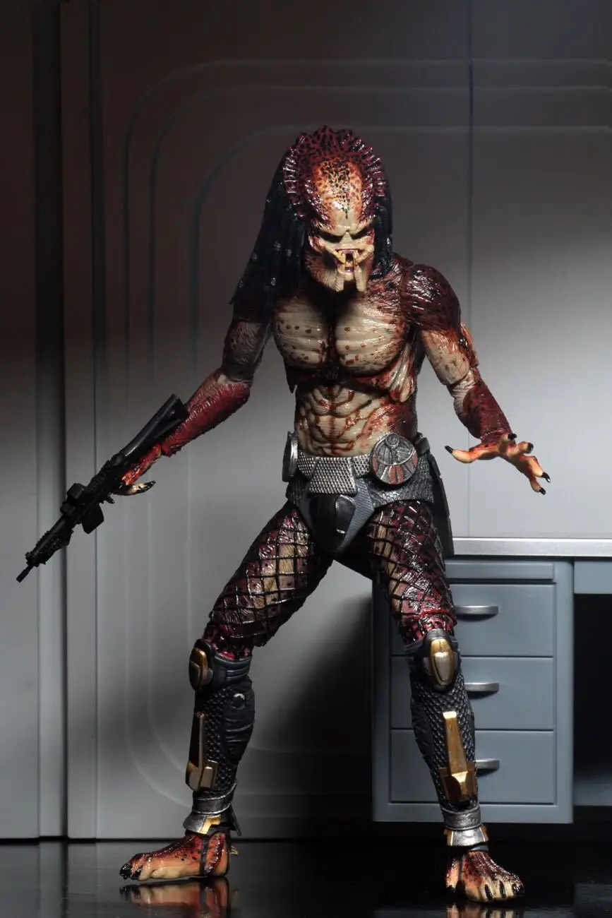 NECA 51581 Хищник версия железа беглецов окончательный вариант 7-дюймовый мобильный Гараж Комплект украшения