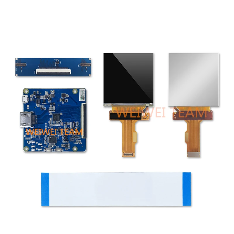 Wisecoco 2,9 дюймов 1440*1440 2K двойной ЖК-экран дисплей с HDMI к MIPI драйвер платы для 3D VR гарнитура LS029B3SX02 панель