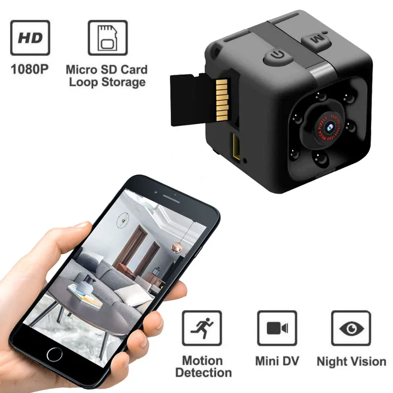 

Mini DV Camcorders 480P 640*480 DV Micro Sport Camera Car DVR Night Vision Video Voice Recorder Mini Action Cam Camcorder