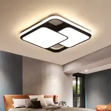 Стиль, лампа для гостиной, современный минималистичный великолепный потолочный светильник, прямоугольная лампа для спальни, светодиодный потолочный светильник, лампа