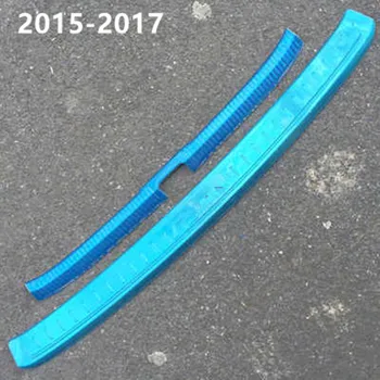 

high quality Stainless Steel Rear Bumper Protector Sill Trunk Tread Plate Trim For Toyota Camry 2012-2017