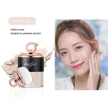 Водонепроницаемый макияж фиксирующая пудра контроль крышка от жира пятен даже цвет кожи лица свободная косметическая пудра для макияжа