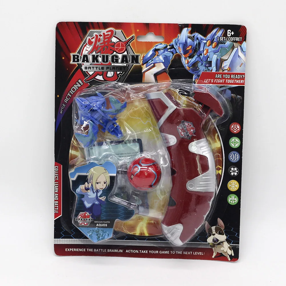 TAKARA TOMY batch Planet Toys бакуган Ball Dragon ID BAKUGAN Brawlers стартовый пакет Юла игровые игрушки для детей - Цвет: handle 2ball