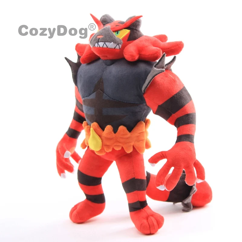 33 см аниме Incineroar плюшевые игрушки кукла Peluche мультфильм Пикачу Eevee Mew Psyduck Greninja Серия мягкие игрушки для женщин детский подарок