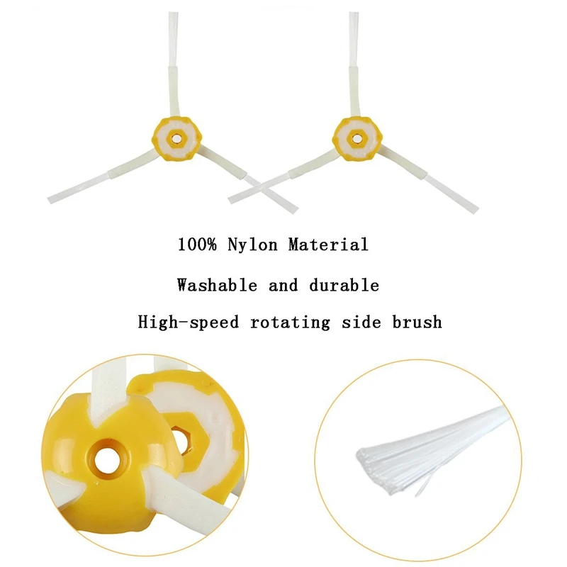 

Filter Brush Accessories Kit for Irobot Roomba 500 Series Roomba 510 530 532 535 540 555 560 570 580 590 Vacuum Cleaner Filter