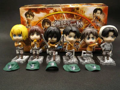 

Attack on Titan Allen Mikasa Heichou 2 Generation 6-Free Wings Investigation Corps Article Capsule Toy