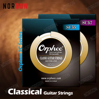 

Orphee Advanced Classical Guitar Strings Nylon Silver Plated Parts and Accessories String Instruments SC Series