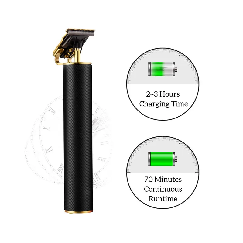 USB Перезаряжаемый триммер для волос Беспроводная Парикмахерская резная машинка