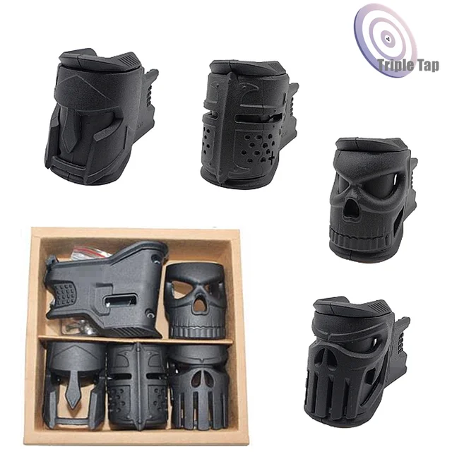 AEG Tactical Gel Ball Gun Mask Type Mag Well Grip Toy Gun Accessories For Airsoft M4 AR15 Gun Grip Outdoor Shooter Sports 1