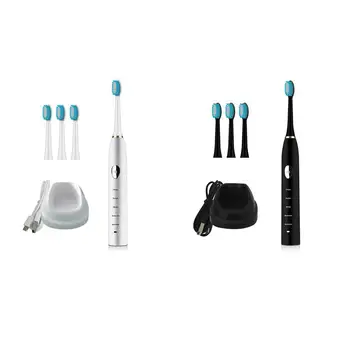 

Portable Electric Toothbrush Ultrasonic Automatic Tooth Brush Rechargeable Waterproof Magnetic Suspension Electric Toothbrush