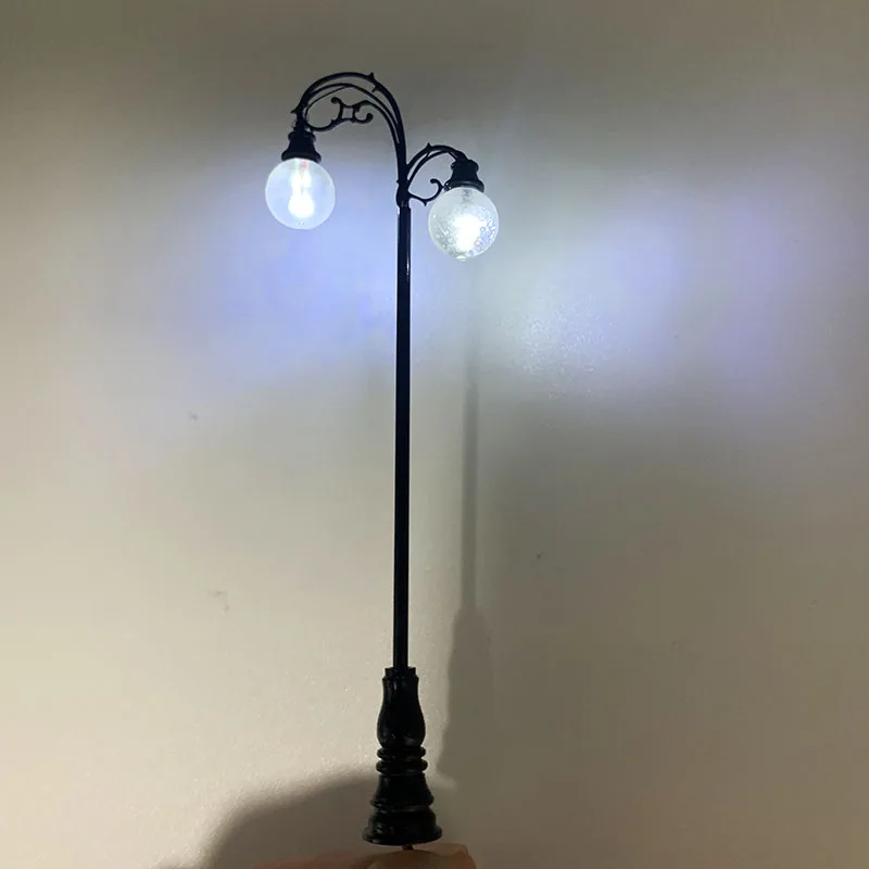 

HO Scale Model trains Railway park garden Street Light 3V Lamppost Lamps/Model Park Lamps/Train Layout Model Park Scenery