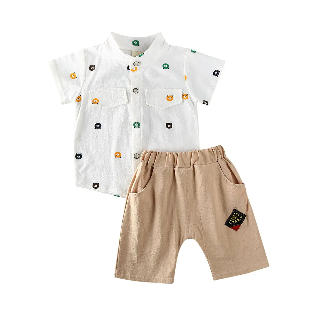 baby boy shorts outfit
